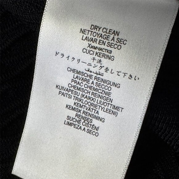 Herve Leger Black cap sleeve fit and Flare textured Dress size XS - Picture 10 of 12